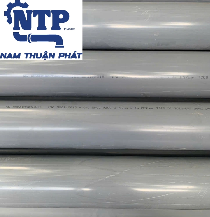 ỐNG PVC 200 CHÂU THÀNH